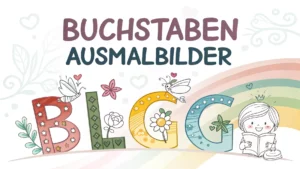 Gmalt Buchstaben Vorschaubild. Verschiedenste Buchstaben Malvorlagen und Buchstaben Ausmalbilder für Jung und Alt
