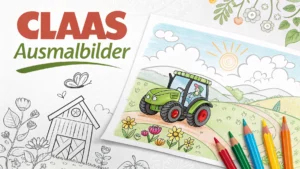 Gmalt Claas Vorschaubild. Verschiedenste Claas Malvorlagen und Claas Ausmalbilder für Jung und Alt