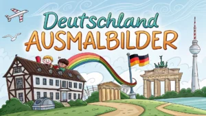 Gmalt Deutschland Vorschaubild. Verschiedenste Deutschland Malvorlagen und Deutschland Ausmalbilder für Jung und Alt