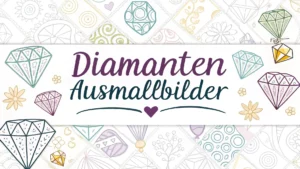 Gmalt Diamanten Vorschaubild. Verschiedenste Diamanten Malvorlagen und Diamanten Ausmalbilder für Jung und Alt