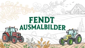 Gmalt Fendt Vorschaubild. Verschiedenste Fendt Malvorlagen und Fendt Ausmalbilder für Jung und Alt