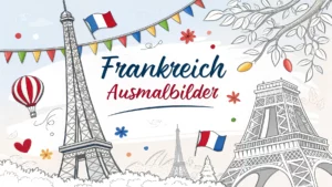 Gmalt Frankreich Vorschaubild. Verschiedenste Frankreich Malvorlagen und Frankreich Ausmalbilder für Jung und Alt