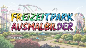 Gmalt Freizeitpark Vorschaubild. Verschiedenste Freizeitpark Malvorlagen und Freizeitpark Ausmalbilder für Jung und Alt