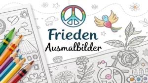 Gmalt Frieden Vorschaubild. Verschiedenste Frieden Malvorlagen und Frieden Ausmalbilder für Jung und Alt