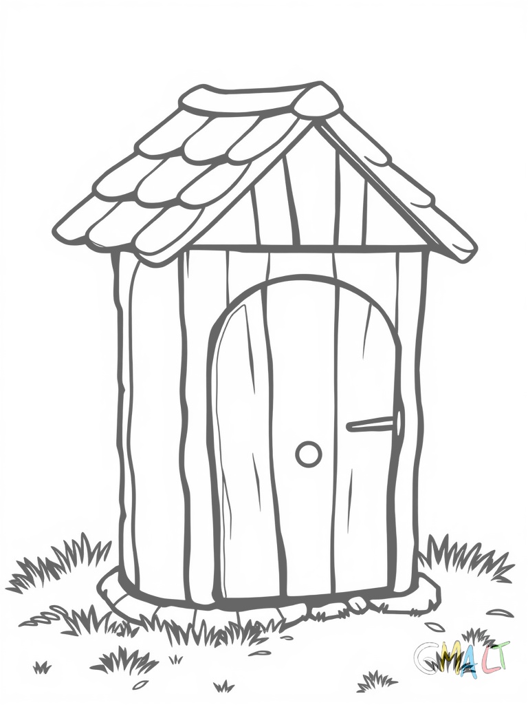 Ein Zylinderhut steht aufrecht. Der hohe schwarze Hut hat die klassische gerade Form mit flacher Oberseite und schmaler Krempe. Eine einfache Hutschleife ist zu sehen.