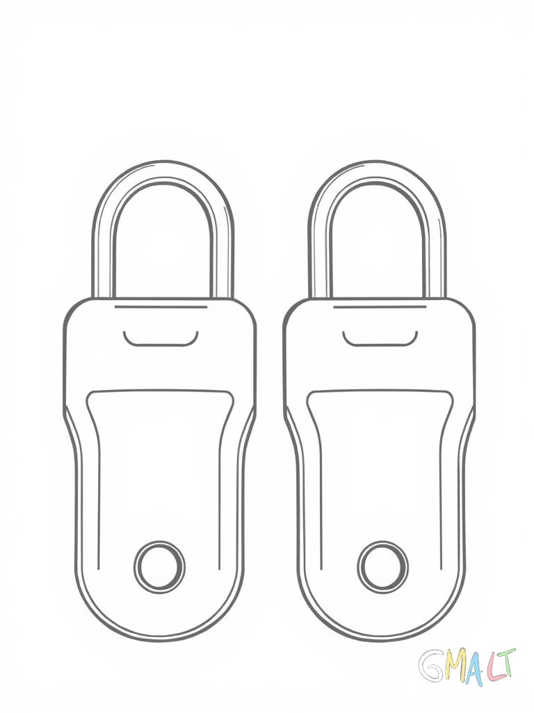 Zwei identische Schlüssel liegen parallel zueinander. Die schlichten Metallschlüssel haben kleine runde Köpfe und zeigen mit ihren Bärten nach rechts.
