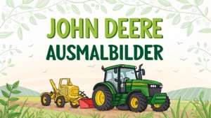 Gmalt John Deere Vorschaubild. Verschiedenste John Deere Malvorlagen und John Deere Ausmalbilder für Jung und Alt