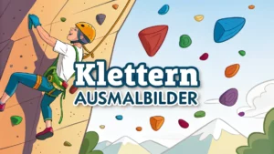 Gmalt Klettern Vorschaubild. Verschiedenste Klettern Malvorlagen und Klettern Ausmalbilder für Jung und Alt