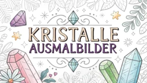 Gmalt Kristalle Vorschaubild. Verschiedenste Kristalle Malvorlagen und Kristalle Ausmalbilder für Jung und Alt