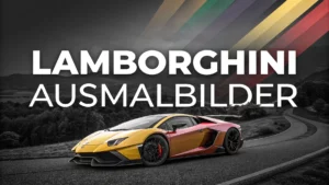 Gmalt Lamborghini Vorschaubild. Verschiedenste Lamborghini Malvorlagen und Lamborghini Ausmalbilder für Jung und Alt