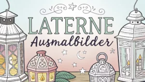 Gmalt Laterne Vorschaubild. Verschiedenste Laterne Malvorlagen und Laterne Ausmalbilder für Jung und Alt
