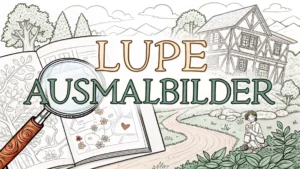 Gmalt Lupe Vorschaubild. Verschiedenste Lupe Malvorlagen und Lupe Ausmalbilder für Jung und Alt