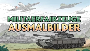 Gmalt Militärfahrzeuge Vorschaubild. Verschiedenste Militärfahrzeuge Malvorlagen und Militärfahrzeuge Ausmalbilder für Jung und Alt
