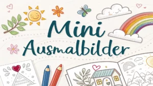 Gmalt Mini Vorschaubild. Verschiedenste Mini Malvorlagen und Mini Ausmalbilder für Jung und Alt