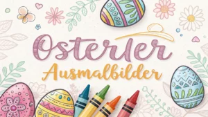 Gmalt Ostereier Vorschaubild. Verschiedenste Ostereier Malvorlagen und Ostereier Ausmalbilder für Jung und Alt