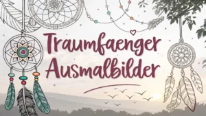 Gmalt Traumfänger Vorschaubild. Verschiedenste Traumfänger Malvorlagen und Traumfänger Ausmalbilder für Jung und Alt