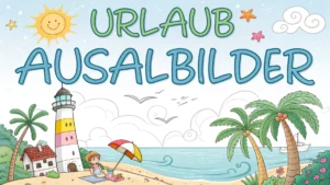 Gmalt Urlaub Vorschaubild. Verschiedenste Urlaub Malvorlagen und Urlaub Ausmalbilder für Jung und Alt
