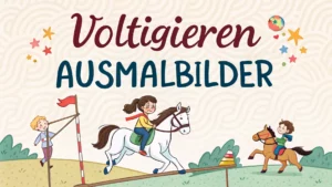 Gmalt Voltigieren Vorschaubild. Verschiedenste Voltigieren Malvorlagen und Voltigieren Ausmalbilder für Jung und Alt