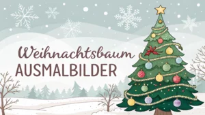 Gmalt Weihnachtsbaum Vorschaubild. Verschiedenste Weihnachtsbaum Malvorlagen und Weihnachtsbaum Ausmalbilder für Jung und Alt