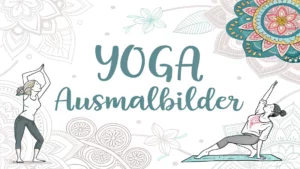Gmalt Yoga Vorschaubild. Verschiedenste Yoga Malvorlagen und Yoga Ausmalbilder für Jung und Alt